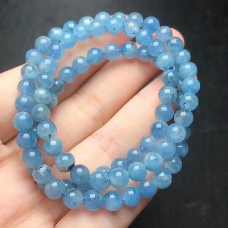 6mm Popular Sale Natural Aquamarine Crystal Healing Gemstone Bead Bracelet Fashion Jewelry For GIft
6mm Popular Sale Natural Aquamarine Crystal Healing Gemstone Bead Bracelet Fashion Jewelry For GIft