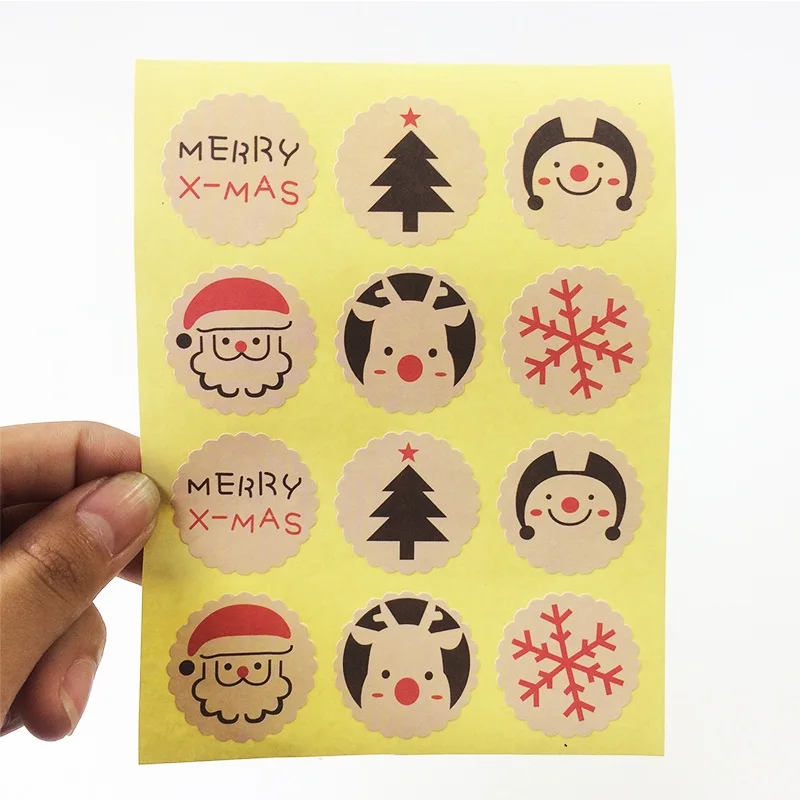 1200pcs/lot Kawaii Christmas Theme Cute Sealing Sticker DIY Gift Posted Baking Decoration Label Merry Christmas Party Supply
1200pcs/lot Kawaii Christmas Theme Cute Sealing Sticker DIY Gift Posted Baking Decoration Label Merry Christmas Party Supply