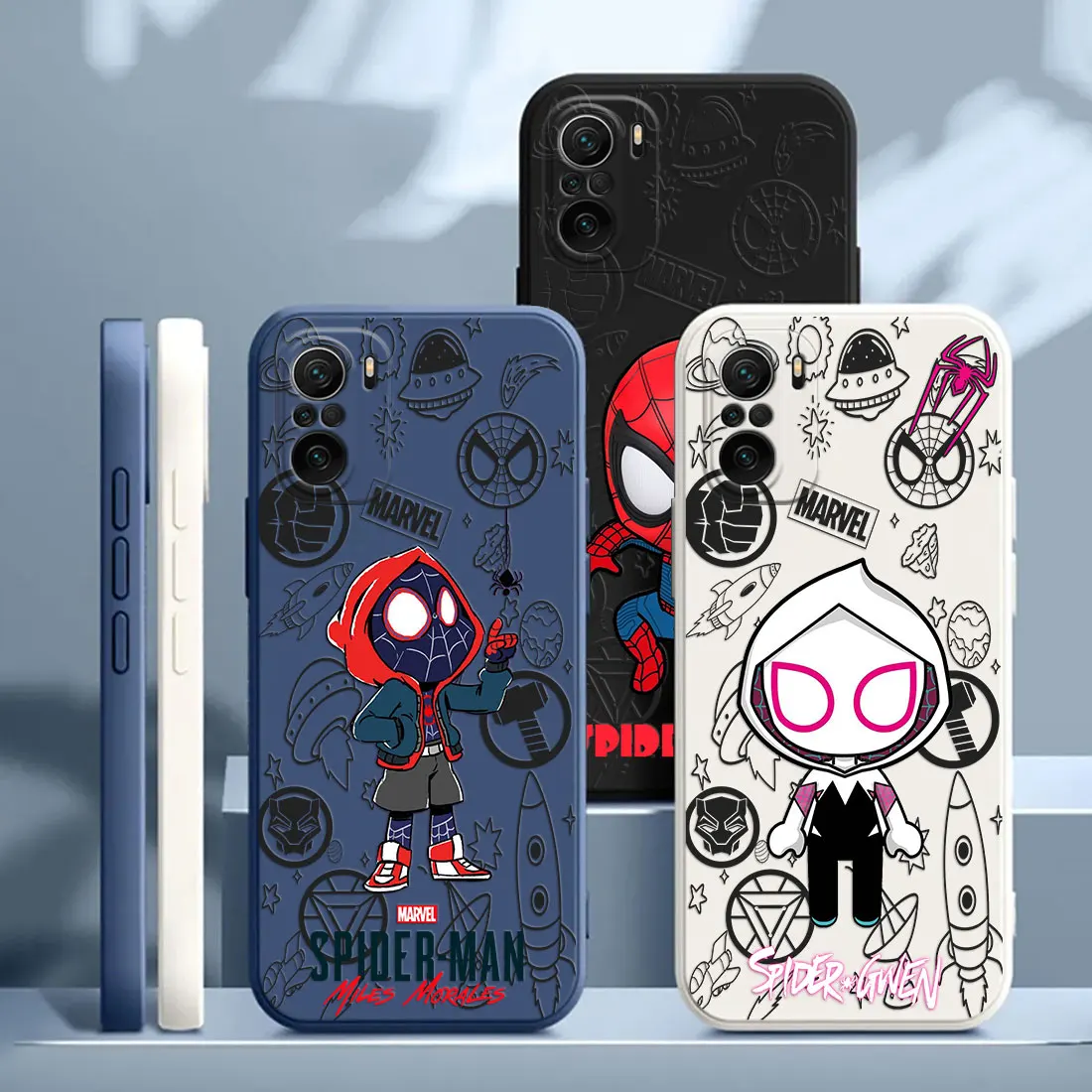 Case For Xiaomi Poco X7 F7 M7 X4 X5 F6 M6 Pro X3 Mi 11 Lite 10T 11T 12T 13T 14T Pro 15 Ultra Phone Cover Spiderman Miles Morales Case For Xiaomi Poco X7 F7 M7 X4 X5 F6 M6 Pro X3 Mi 11 Lite 10T 11T 12T 13T 14T Pro 15 Ultra Phone Cover Spiderman Miles Morales