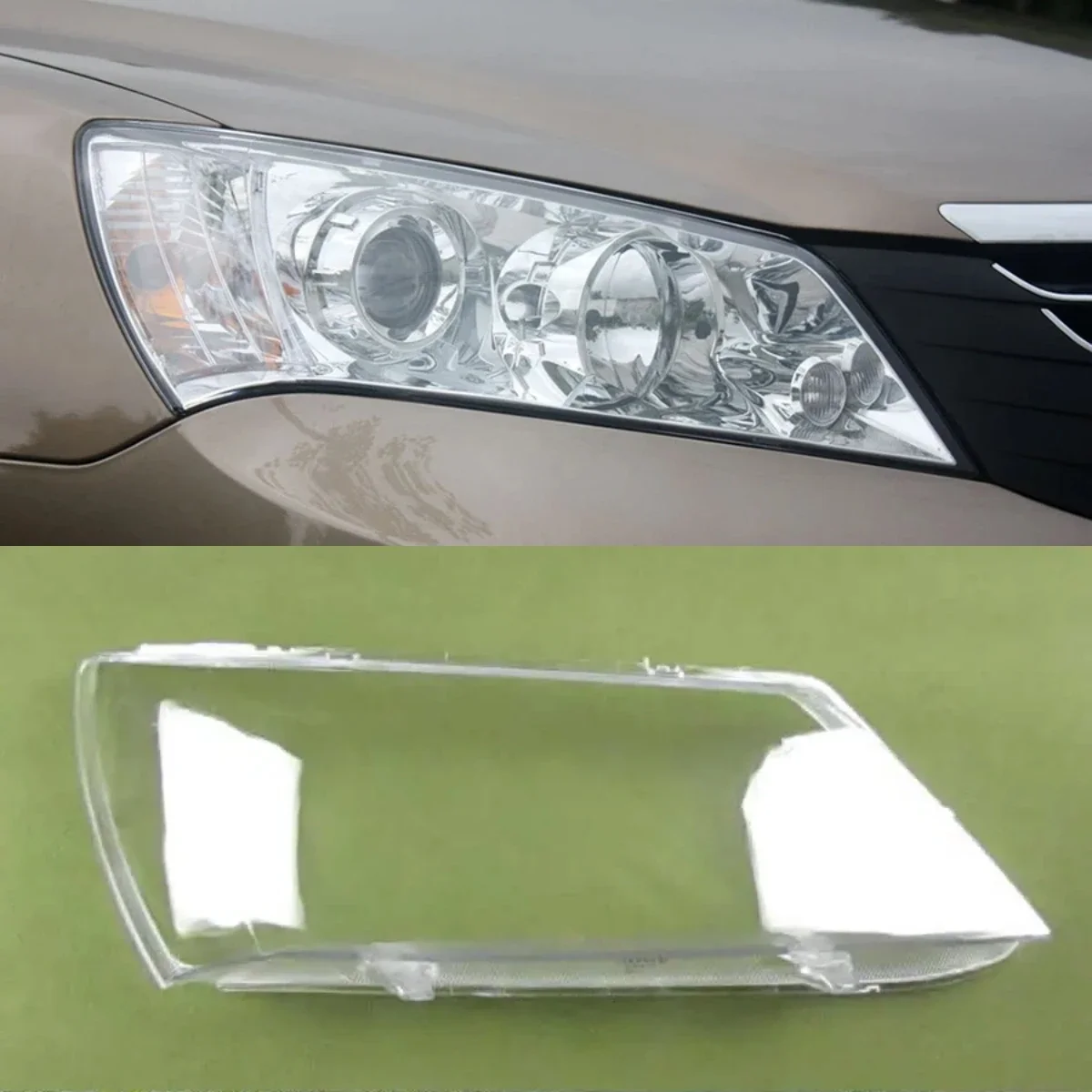 

For Geely Emgrand EC718 Sedan Front Headlamp Cover Lamp Shade Headlight Shell Lens Replace Original Lampshade 2009 - 2013