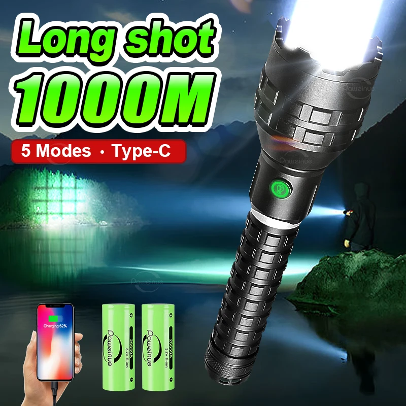 NEW XHP160 Lamp Beads 10000 Lumens Super Bright Flashlight With Usb Charging Powerful Lantern Outdoor Camping Self Defense Torch
NEW XHP160 Lamp Beads 10000 Lumens Super Bright Flashlight With Usb Charging Powerful Lantern Outdoor Camping Self Defense Torch