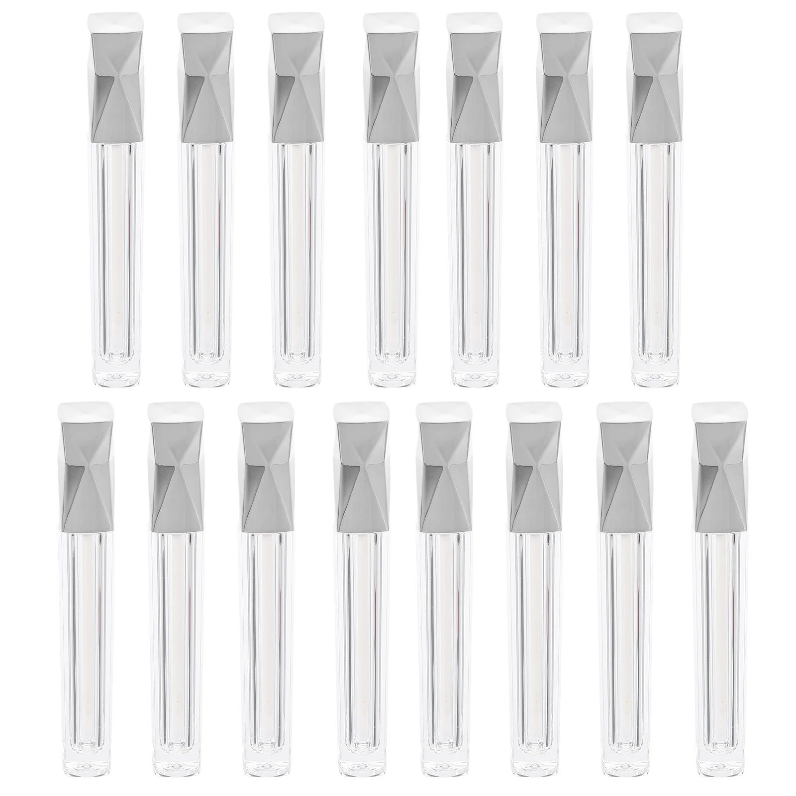 

15 Pcs Lipstick Tube Gloss Tubes Color Containers Refillable Bottles DIY Lip-glaze Balms 5ml Liquid Empty