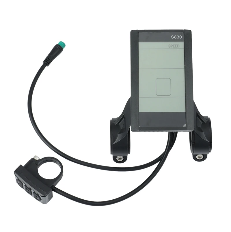 S830 24V 36V 48V Lcd Display Screen for Electric Bicycle Ebike Meter Panel Universal with USB Cycling Parts,Waterproof
S830 24V 36V 48V Lcd Display Screen for Electric Bicycle Ebike Meter Panel Universal with USB Cycling Parts,Waterproof