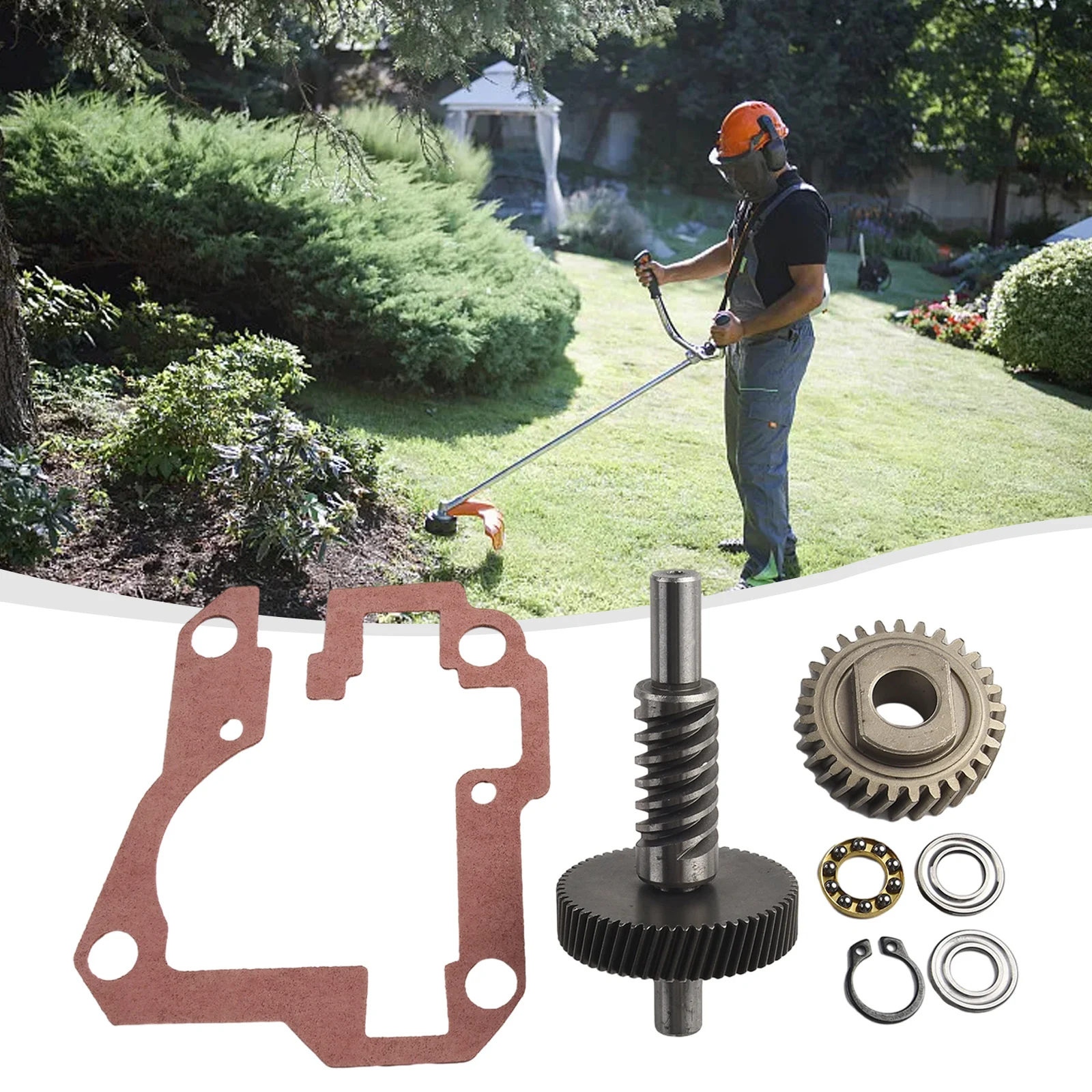 

Snap Ring Set Worm Gear Kit Chainsaw Garden Supplies Lawn Mower Metal Outdoor Replacement Yard 9706529 W11086780
