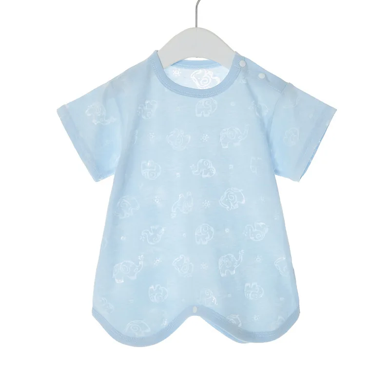 Baby Summer Short Sleeve Pajamas Newborn One Piece Pajamas Baby Home Clothing Summer Half Sleeve Air Conditioned Clothing
Baby Summer Short Sleeve Pajamas Newborn One Piece Pajamas Baby Home Clothing Summer Half Sleeve Air Conditioned Clothing