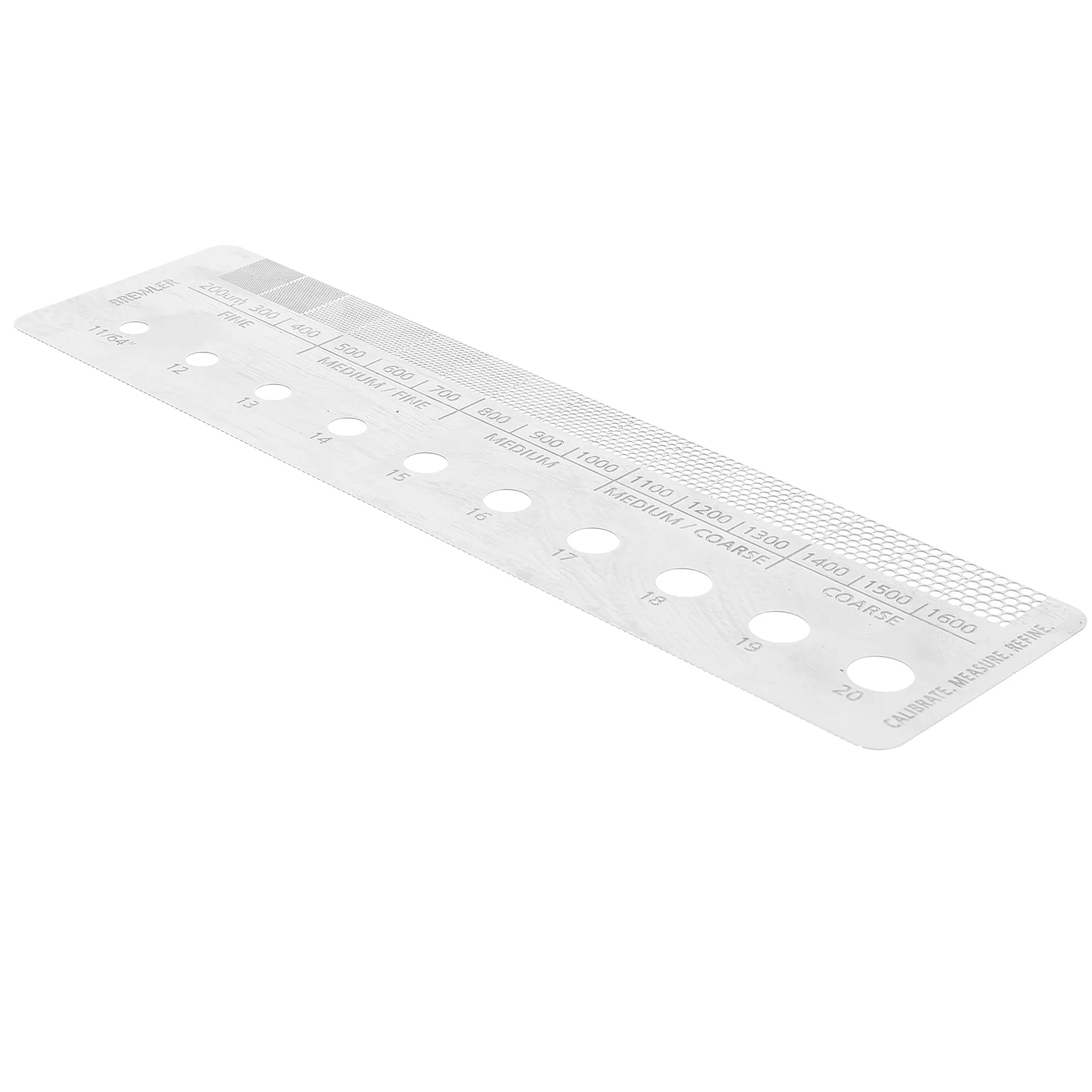 Stainless Steel Coffee Grind Measure Measuring Tool For Coffee Grind Size Coffee Grind Size Ruler Coffee Bean Accessory
Stainless Steel Coffee Grind Measure Measuring Tool For Coffee Grind Size Coffee Grind Size Ruler Coffee Bean Accessory
