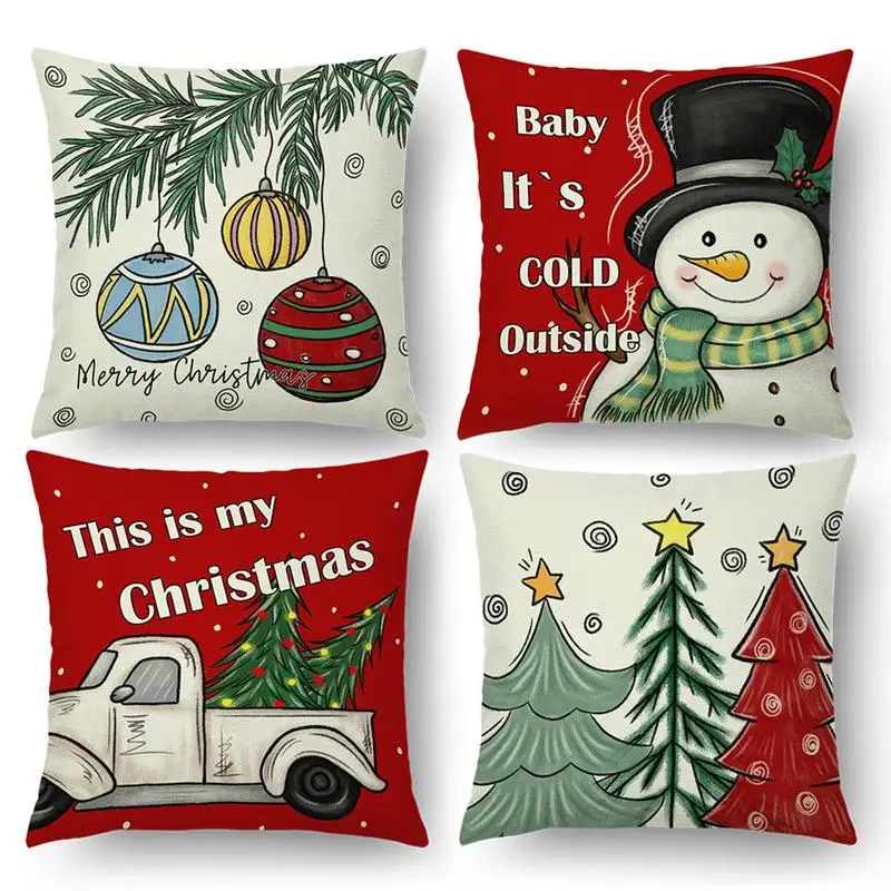 Christmas Linen Pillowcase Christmas Pillowcase Cartoon Nutcracker Pillowcase Throw Pillow Case Christmas Party Decorations
Christmas Linen Pillowcase Christmas Pillowcase Cartoon Nutcracker Pillowcase Throw Pillow Case Christmas Party Decorations