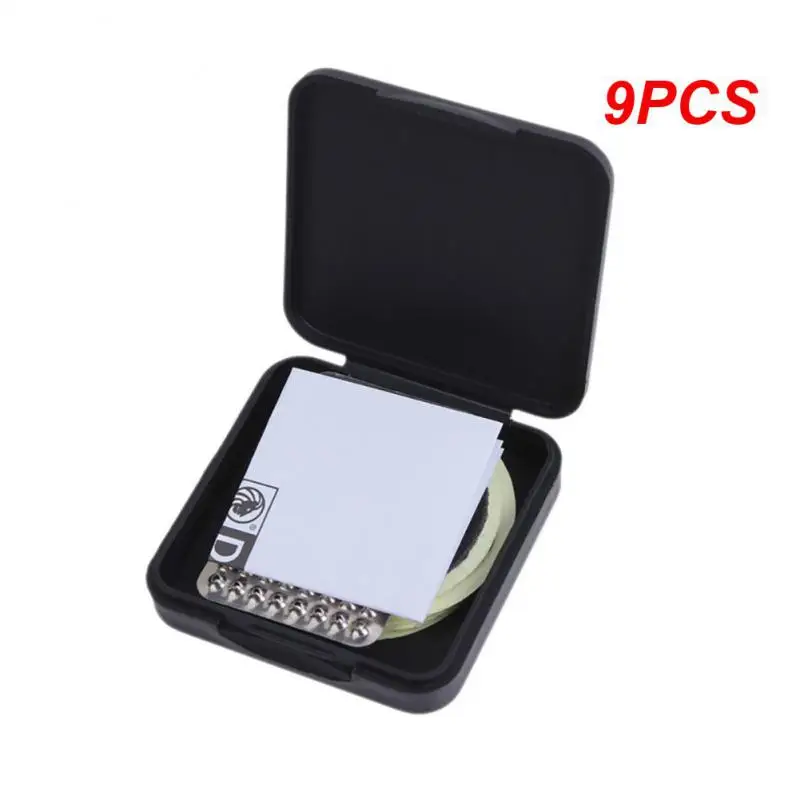 9PCS set Tyre Self Adhesive Patch Kit with Abrasive Sheet Bike Tire Glueless Repair Patches MTB Tyre Repair Tools Set
9PCS set Tyre Self Adhesive Patch Kit with Abrasive Sheet Bike Tire Glueless Repair Patches MTB Tyre Repair Tools Set