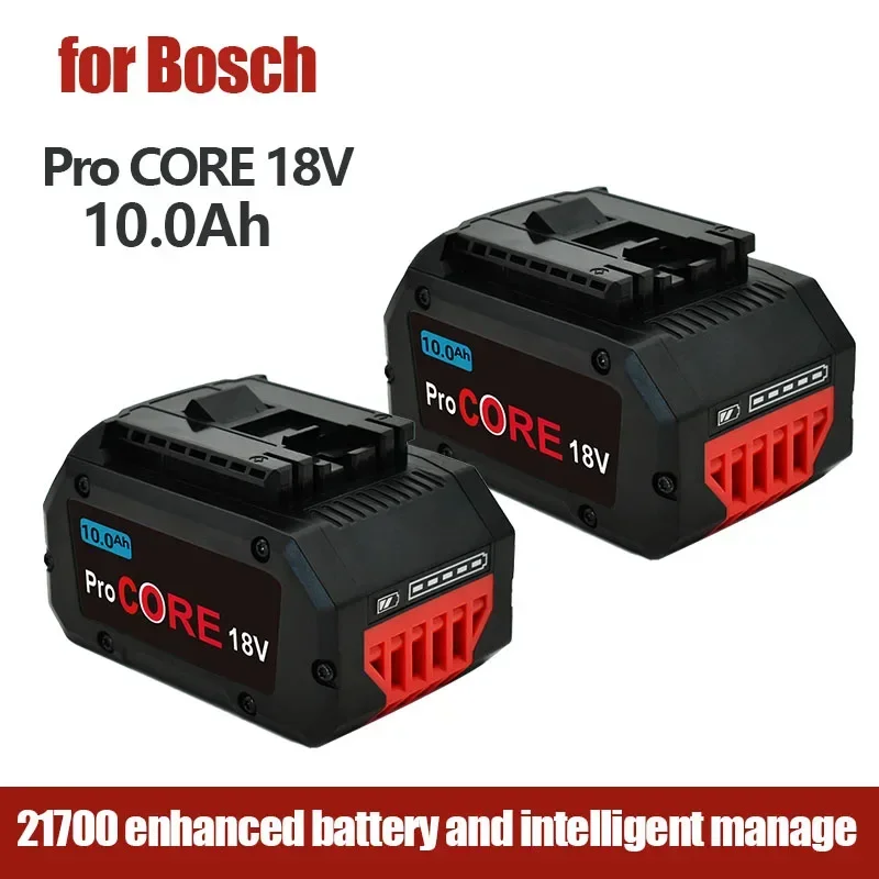 100% high quality 18V 10.0Ah Lithium-Ion Replacement Battery GBA18V80 for Bosch 18 Volt MAX Cordless Power Tool Drills
100% high quality 18V 10.0Ah Lithium-Ion Replacement Battery GBA18V80 for Bosch 18 Volt MAX Cordless Power Tool Drills