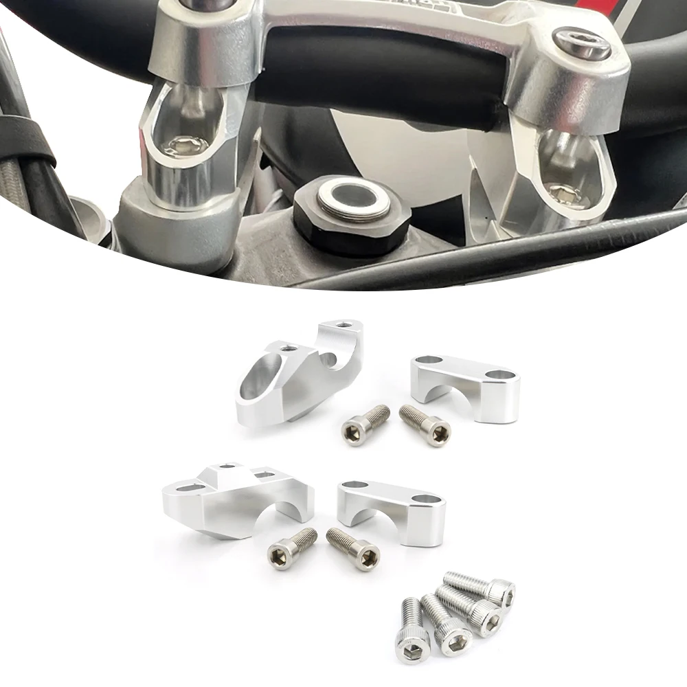 For BMW G310R R1150R F800ST F650GS F650CS R1150R R850GS R850R 22mm 7/8" Handlebar Risers Back Moved Up Mounting Riser Off-set
For BMW G310R R1150R F800ST F650GS F650CS R1150R R850GS R850R 22mm 7/8" Handlebar Risers Back Moved Up Mounting Riser Off-set