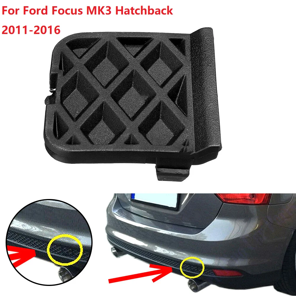 

Крышка прицепа для хэтчбека Ford Focus MK3 2011-2016 1705332 BM51A17K922AB, задний бампер, буксировочный крючок, крышка, крышка, автомобильные аксессуары