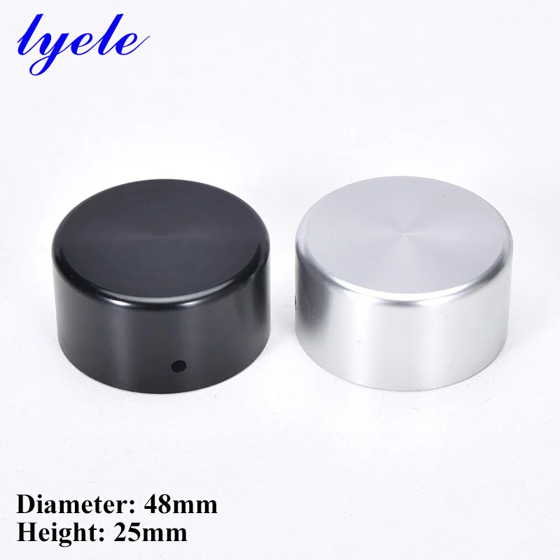 Diameter 48mm Height 25mm All-aluminum Amplifier Knob Volume Knob Diy Audio Amplifier Accessories
Diameter 48mm Height 25mm All-aluminum Amplifier Knob Volume Knob Diy Audio Amplifier Accessories