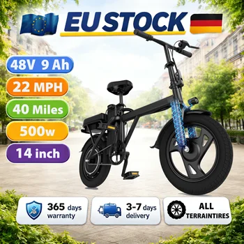 Vélo électrique pliable 500W 48V 9Ah