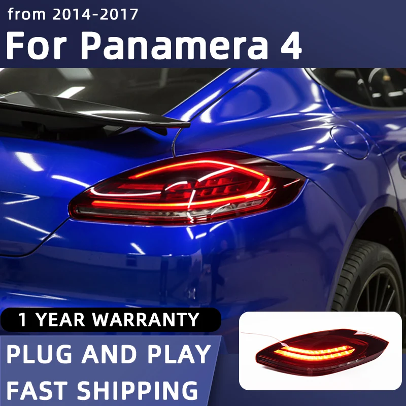 Задний фонарь для автомобильного стайлинга Porsche Panamera 4 светодиодный Tail светильник 2014-2017, задний фонарь DRL, Задний сигнал поворота, автомобильные аксессуары
Задний фонарь для автомобильного стайлинга Porsche Panamera 4 светодиодный Tail светильник 2014-2017, задний фонарь DRL, Задний сигнал поворота, автомобильные аксессуары