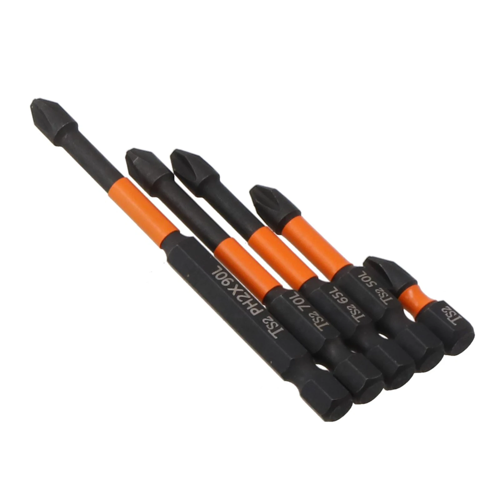 

Bit Set Screwdriver Bits 1/4Inch Hex 25mm 50mm 5pcs 65mm 70mm 90mm Alloy Steel Black Cross Impact None Durable