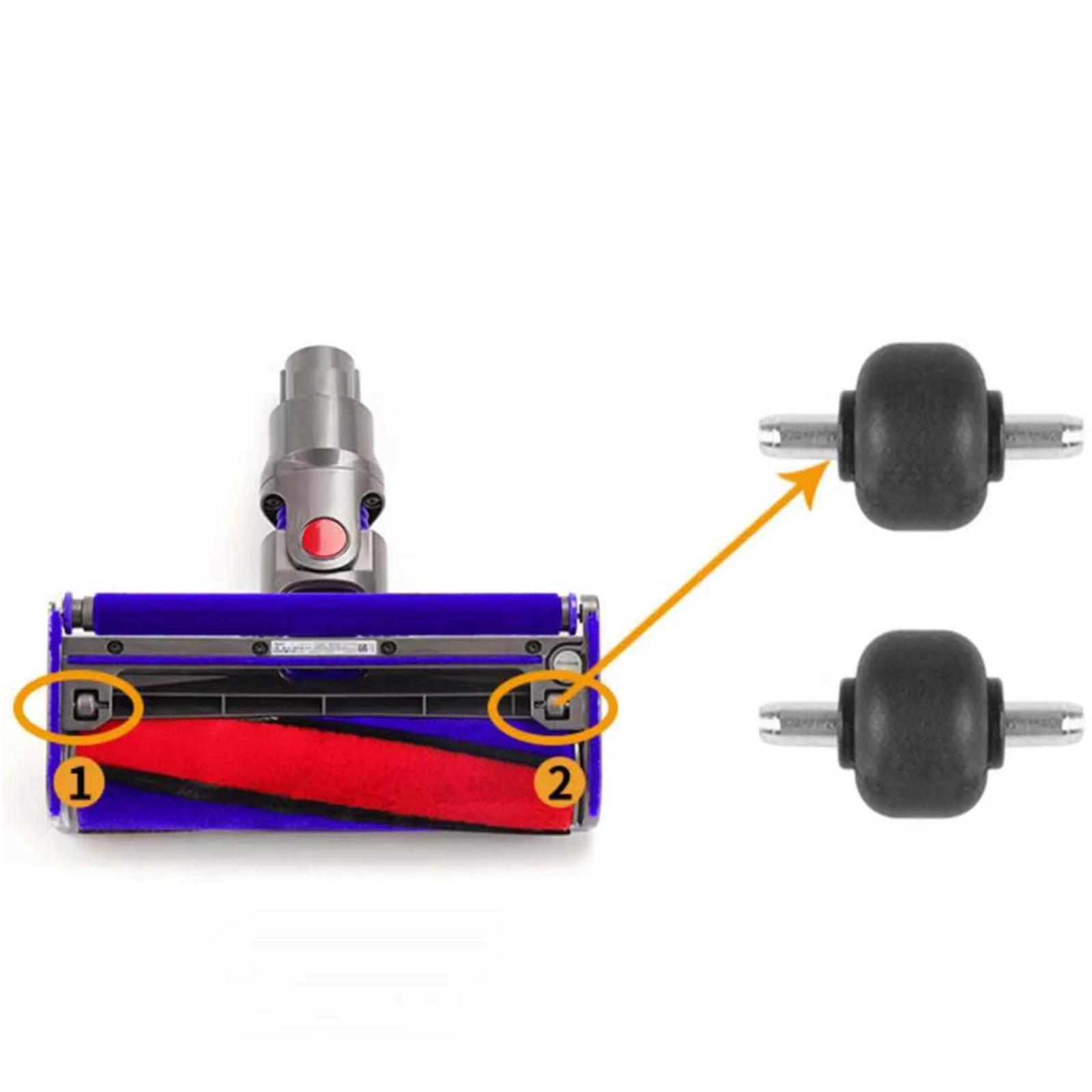 Vacuum Cleaner Accessories Kit Soft Plush Strips Rollers Wheel For V6 V7 V8 V10 V11 Vacuum Cleaner Soft Roller Head Replacement
Vacuum Cleaner Accessories Kit Soft Plush Strips Rollers Wheel For V6 V7 V8 V10 V11 Vacuum Cleaner Soft Roller Head Replacement