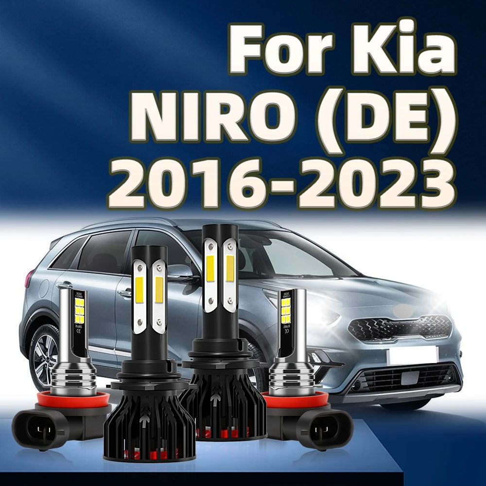 6000K HB3 Led Lamp Car Headlight H8 Fog Light 30000LM For Kia NIRO (DE) 2016 2017 2018 2019 2020 2021 2022 2023
6000K HB3 Led Lamp Car Headlight H8 Fog Light 30000LM For Kia NIRO (DE) 2016 2017 2018 2019 2020 2021 2022 2023