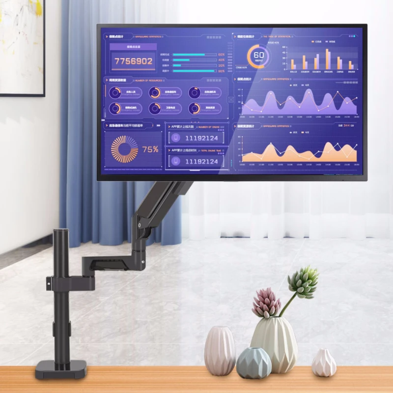 Suitable for AOC Samsung computer monitor bracket, universal height increase, lifting and folding mechanical rocker arm desktop
Suitable for AOC Samsung computer monitor bracket, universal height increase, lifting and folding mechanical rocker arm desktop