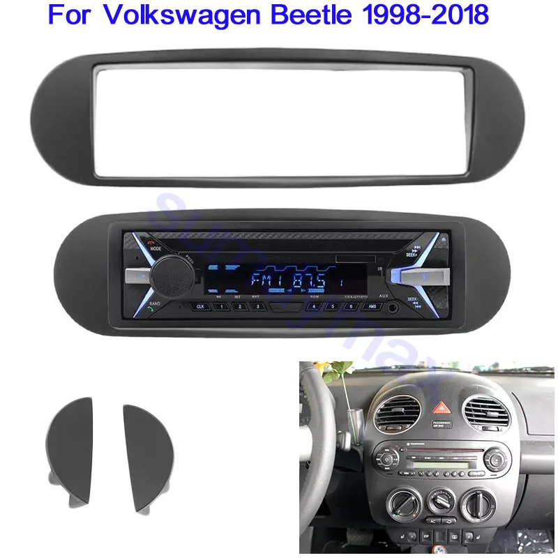 1Din Car Fascia for VW Volkswagen Beetle 1998-2018 Stereo Fascias Panel Dash Mount Installation Car DVD Frame Kit In-Dash
1Din Car Fascia for VW Volkswagen Beetle 1998-2018 Stereo Fascias Panel Dash Mount Installation Car DVD Frame Kit In-Dash