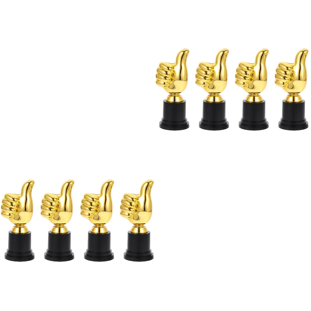 8 Pcs Kids Awesome Trophy Thumb Designed Competition Christmas Toys Statue Encouragement Plastic Awards and Trophies Child Sto
8 Pcs Kids Awesome Trophy Thumb Designed Competition Christmas Toys Statue Encouragement Plastic Awards and Trophies Child Sto