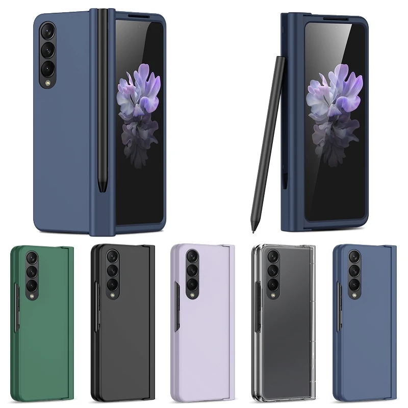 Solid Color Flip Cover For Samsung Galaxy Z Fold5 4 3 Full Protection Fold Phone Case Shell Film With Pen Holder(Exclude Pen
Solid Color Flip Cover For Samsung Galaxy Z Fold5 4 3 Full Protection Fold Phone Case Shell Film With Pen Holder(Exclude Pen