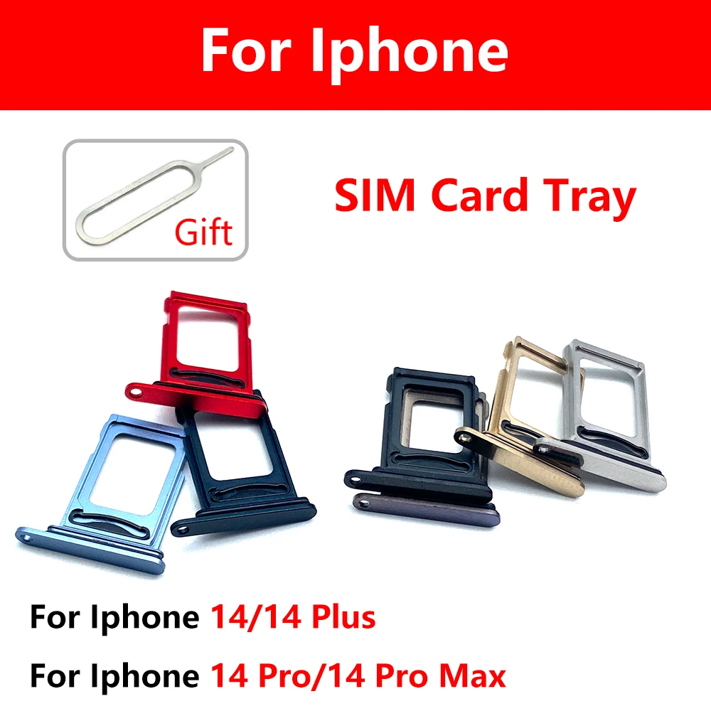 SIM Card Socket Tray Slot Reader Holder For iPhone 14 14 Pro Max 14 Plus Replacement 14 Pro Max 14Plus SIM Port Tray Spare Parts
SIM Card Socket Tray Slot Reader Holder For iPhone 14 14 Pro Max 14 Plus Replacement 14 Pro Max 14Plus SIM Port Tray Spare Parts