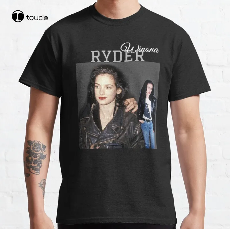 Классическая футболка Winona Ryder 90-х годов, хлопковая футболка, модная футболка унисекс, летние женские футболки
Классическая футболка Winona Ryder 90-х годов, хлопковая футболка, модная футболка унисекс, летние женские футболки