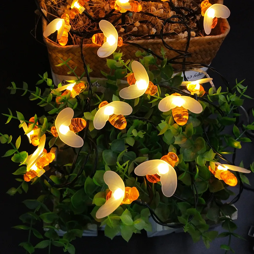 LED Solar Lights String Insect Bee Lights Christmas Day Decorative Road Landscape Garden Decorative Lights Garden Lights Outdoor
LED Solar Lights String Insect Bee Lights Christmas Day Decorative Road Landscape Garden Decorative Lights Garden Lights Outdoor