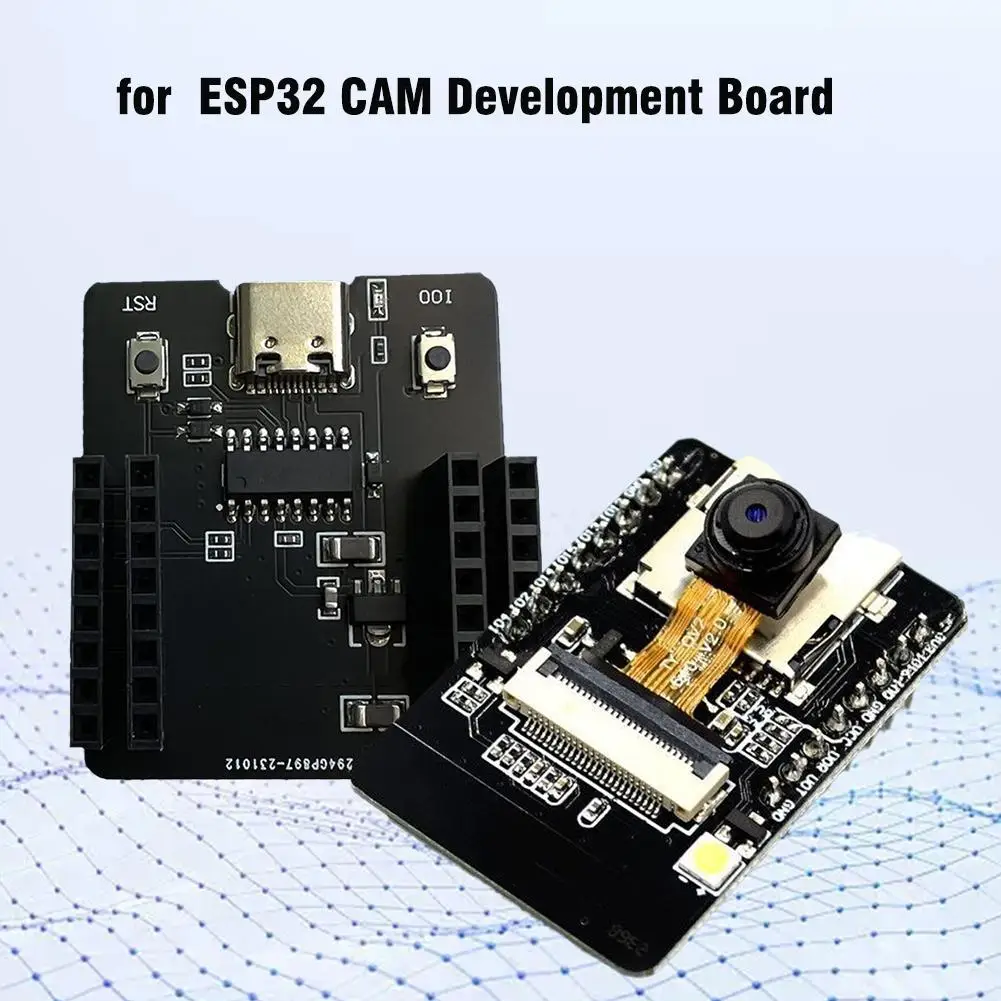 Макетная плата для камеры ESP32, плата для разработки камеры с поддержкой Bluetooth и модулем камеры OV2640, с поддержкой Wi-Fi и ESP32
Макетная плата для камеры ESP32, плата для разработки камеры с поддержкой Bluetooth и модулем камеры OV2640, с поддержкой Wi-Fi и ESP32