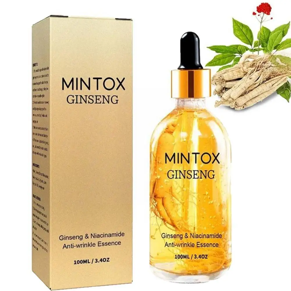 100ml Gold Ginseng Polypeptide Face Essence Anti-wrinkle Lightning Moisturizing Niacinamide Facial Serum For Skin Care Prod D1J3
100ml Gold Ginseng Polypeptide Face Essence Anti-wrinkle Lightning Moisturizing Niacinamide Facial Serum For Skin Care Prod D1J3