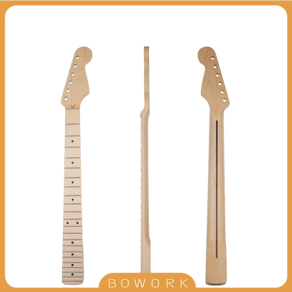 Electric Guitar Neck 22 Fret For ST Style Wooden Fingerboard Neck Parts Replacement For DIY Electric Guitar Luthier Accessories
Electric Guitar Neck 22 Fret For ST Style Wooden Fingerboard Neck Parts Replacement For DIY Electric Guitar Luthier Accessories