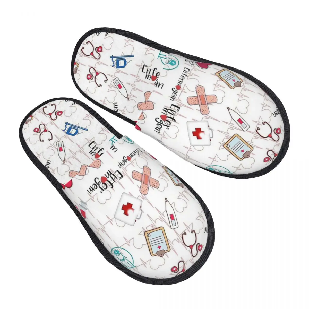 Winter Home Cotton Slippers Enfermera En Apuros Nurse Accessories Household Fur Slides Slippers Living Room Cozy Non Slip Slides
Winter Home Cotton Slippers Enfermera En Apuros Nurse Accessories Household Fur Slides Slippers Living Room Cozy Non Slip Slides