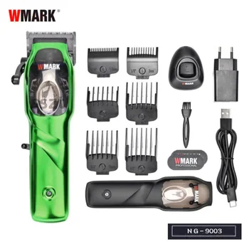 WMARK NG-9003 남성용 전문 이발기, 전기 이발기, 헤어 트리머, 고급 이발기