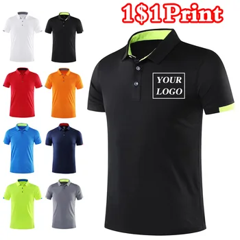 A Polo Perfeita para o Verão: Camiseta Casual de Manga Curta com Textura Waffle 10 Summer Quick Dried Sports Polo Shirt Customized Design Company Brand Logo/Printed Embroidery Breathable Polo Collar Short Sleeve