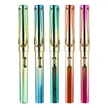 5Pcs Students Practice Calligraphy Pen Portable Colored Fountain Pens with Ink Sacs Fine Nib Ink Pen Practice Calligraphy Pen
5Pcs Students Practice Calligraphy Pen Portable Colored Fountain Pens with Ink Sacs Fine Nib Ink Pen Practice Calligraphy Pen