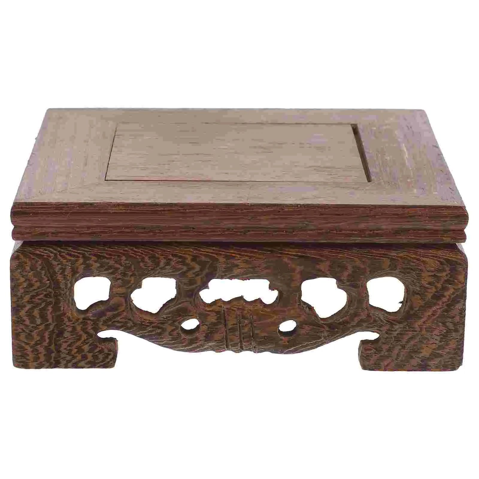 Carved Wood Lifting Base Wooden Crafts Planter Stand for Home Flower Pot Storage Rack Holder Shelf Vase Display Indoor
Carved Wood Lifting Base Wooden Crafts Planter Stand for Home Flower Pot Storage Rack Holder Shelf Vase Display Indoor