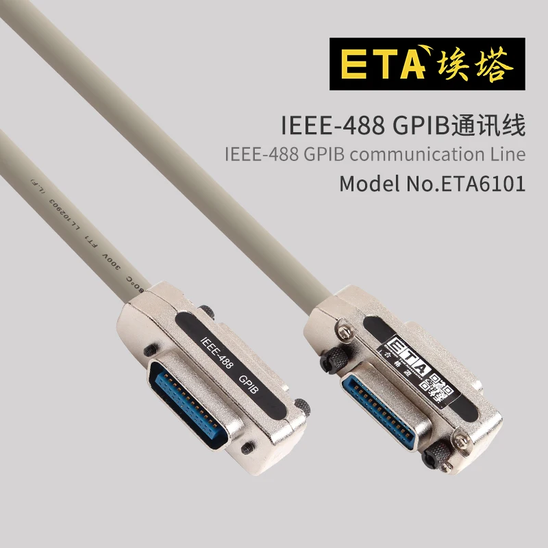 ETA6101, линия подключения промышленного управления, geco-кабель, gоб-кабель передачи IEEE488 линия 1/2/3/5/10 метров
ETA6101, линия подключения промышленного управления, geco-кабель, gоб-кабель передачи IEEE488 линия 1/2/3/5/10 метров