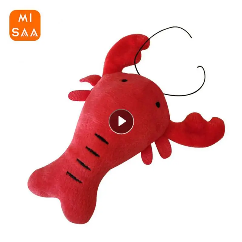Molar Training Toy Funny New Style Plush 16cm Long Pets Supplies Dog Toy Durable Interactive Red Crayfish Dogs Supplies
Molar Training Toy Funny New Style Plush 16cm Long Pets Supplies Dog Toy Durable Interactive Red Crayfish Dogs Supplies