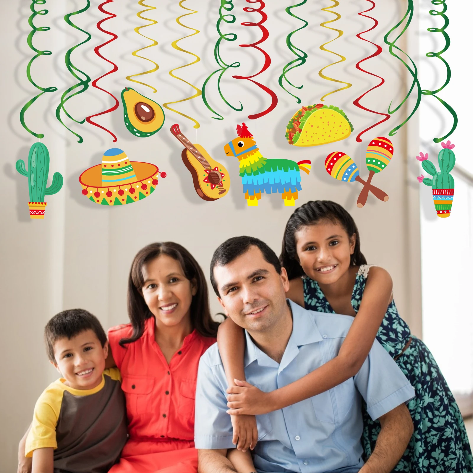 30pcs Mexico Cactus Party Hanging Spiral Pendant Room Decoration DIY Birthday Party Ceiling Hanging Swirl DIY Ornament Supplies
30pcs Mexico Cactus Party Hanging Spiral Pendant Room Decoration DIY Birthday Party Ceiling Hanging Swirl DIY Ornament Supplies