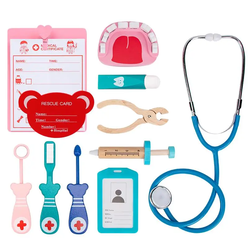 Pretend Play Doctor Educationa Wooden Toys For Children Medical Simulation Medicine Chest Set For Kids Interest Development Kits
Pretend Play Doctor Educationa Wooden Toys For Children Medical Simulation Medicine Chest Set For Kids Interest Development Kits