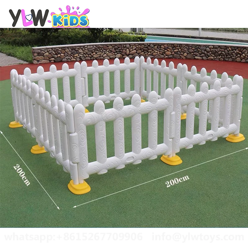 

YLWCNN Toddler Panels Kids Ball Pool Fence Baby White Plastic Playpens Gate Soft Play Toy Accessories Plastic Enclosure