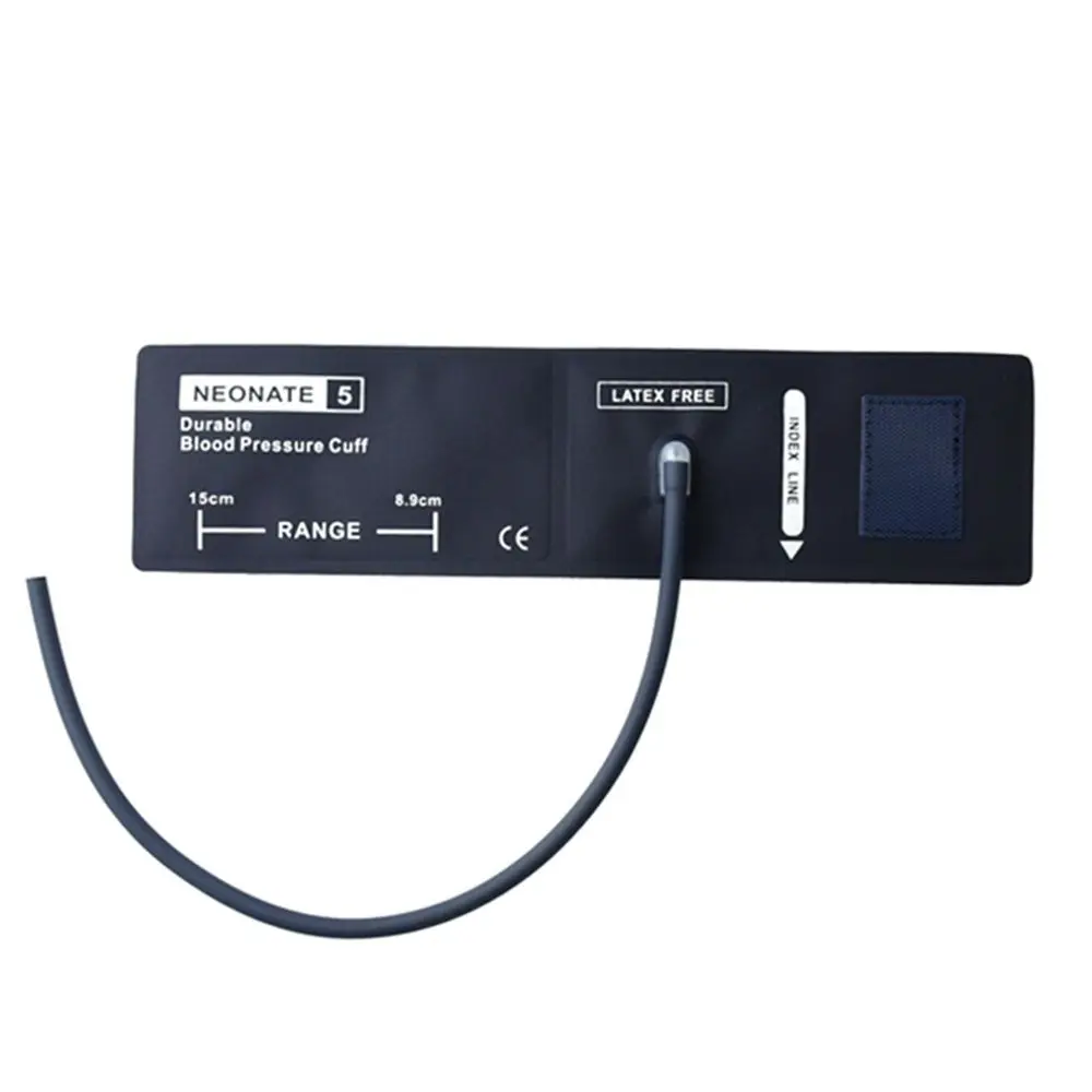 Neonate Size NEO 5 NIBP Cuffs Single Hose Reusable Blood Pressure for Neonatal Patient Monitoring Device 8.9 to 15.0CM
Neonate Size NEO 5 NIBP Cuffs Single Hose Reusable Blood Pressure for Neonatal Patient Monitoring Device 8.9 to 15.0CM