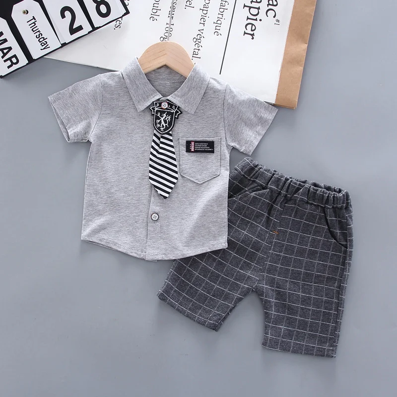 1-4Y Summer Formal Boys Suit Set Children Party Host Wedding Costume Little Kids Blazer Shirt Pants Clothing Sets
1-4Y Summer Formal Boys Suit Set Children Party Host Wedding Costume Little Kids Blazer Shirt Pants Clothing Sets