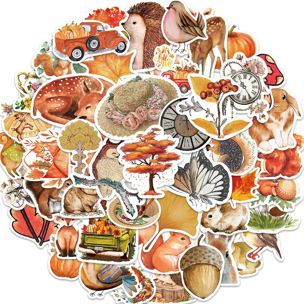 10/30/50pcs Maple Leaft Forest Stickers Autumn Landscape Sticker Notebook Laptop Suitcase Window Car Bike Waterproof Decals Toys
10/30/50pcs Maple Leaft Forest Stickers Autumn Landscape Sticker Notebook Laptop Suitcase Window Car Bike Waterproof Decals Toys