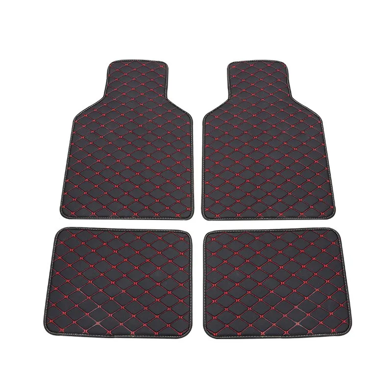 

NEW Luxury Car Floor Mats For Chevrolet Holden Barina Spark EV Ravon R2 M300 Durable Leather Auto Interior Accessories