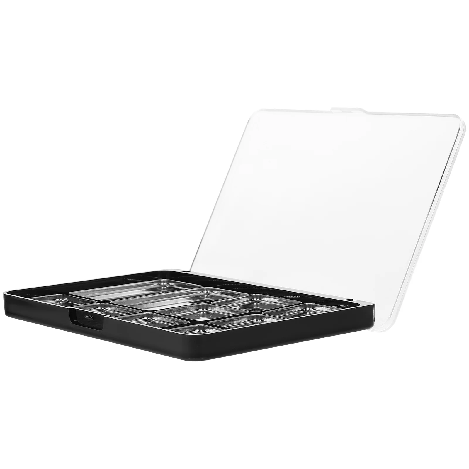 1 Set Eyeshadow Palette Empty Makeup Eyeshadow Tray Makeup Container with Eyeshadow Pans 
1 Set Eyeshadow Palette Empty Makeup Eyeshadow Tray Makeup Container with Eyeshadow Pans