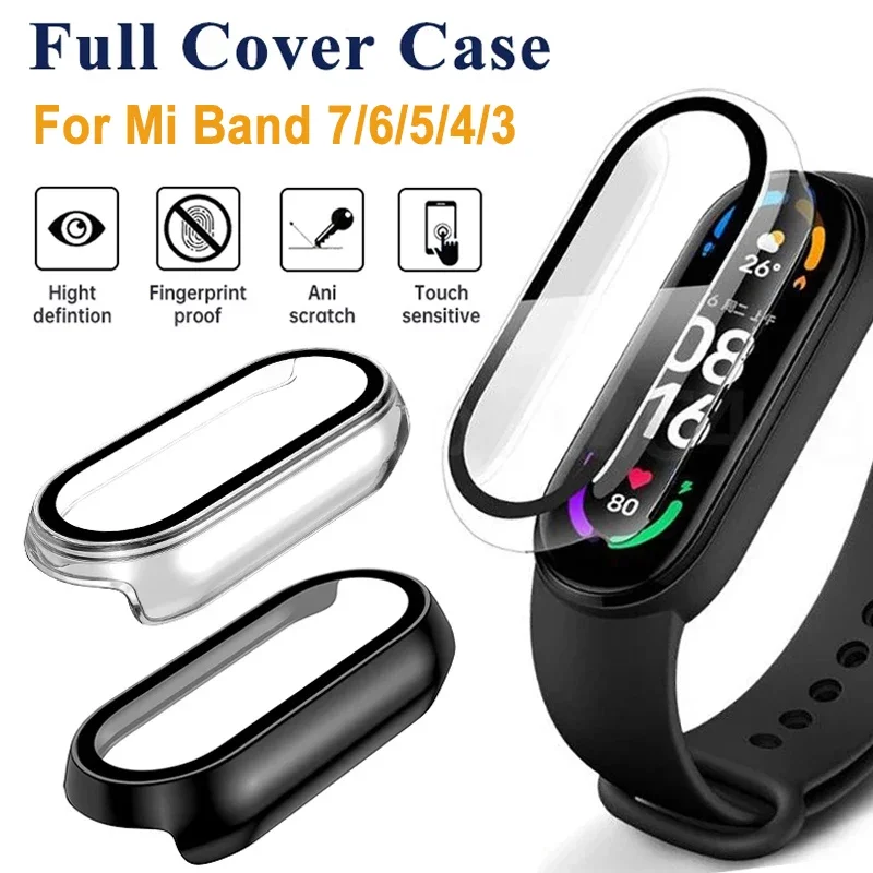 3D Full Ccover Screen Protector Case for Xiaomi Mi Band 7 Pro 6 5 4 3 NFC Protective Film Shockproof Frame Shell for MiBand 7 6
3D Full Ccover Screen Protector Case for Xiaomi Mi Band 7 Pro 6 5 4 3 NFC Protective Film Shockproof Frame Shell for MiBand 7 6