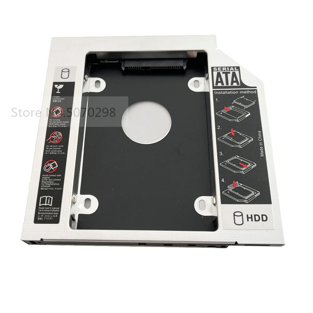 12.7mm 2nd HDD SSD Hard Drive Optical Caddy Frame Adapter for Asus X75V X52J G750JZ-T4023H G750JZ K50 K55 K55v K55vm K55vd A55DR
12.7mm 2nd HDD SSD Hard Drive Optical Caddy Frame Adapter for Asus X75V X52J G750JZ-T4023H G750JZ K50 K55 K55v K55vm K55vd A55DR