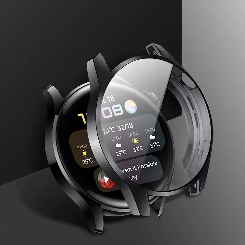 Protective Case For Huawei Watch 4pro Full Screen Protector Huawei Watch 4 TPU Plating Protection Shell Huawei watch Accessories
Protective Case For Huawei Watch 4pro Full Screen Protector Huawei Watch 4 TPU Plating Protection Shell Huawei watch Accessories