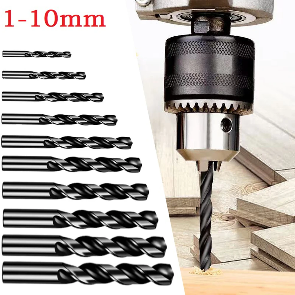 10pcs Drill Bit 1-10mm HSS For Metal Plastic Drilling Hole Construction Renovation Tools Power Electric Drill Accessories
10pcs Drill Bit 1-10mm HSS For Metal Plastic Drilling Hole Construction Renovation Tools Power Electric Drill Accessories